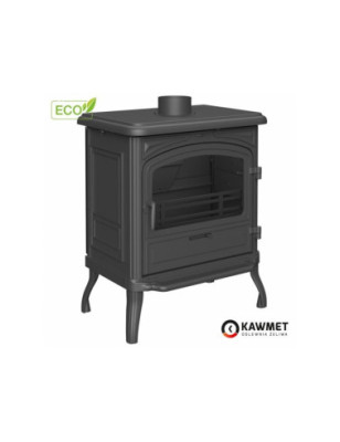 Piec wolnostojący KAWMET Premium EOS S13 ECO z bocznym załadunkiem