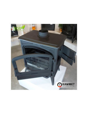 Piec wolnostojący KAWMET Premium EOS S13 ECO z bocznym załadunkiem