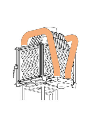 Rura spiro fi 80 mm (do Smart Clean) KAWMET