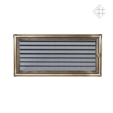 Kratka kominkowa RUSTYKALNA z żaluzją 17x37