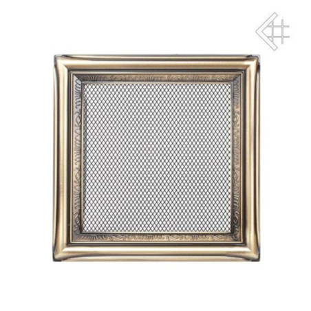 Kratka kominkowa RUSTYKALNA z żaluzją 22x22