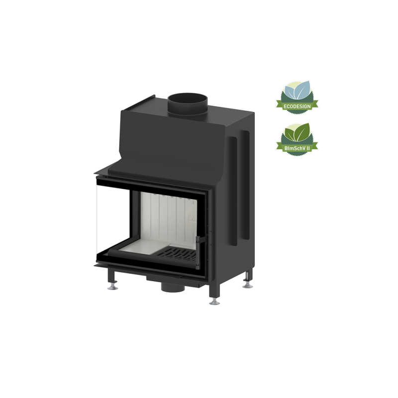 Wkład kominkowy narożny KOMINEK STMA 54x39.L lewy HITZE