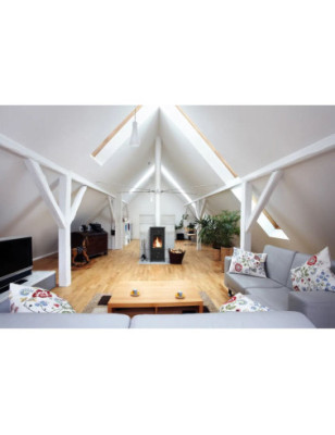 Piec wolnostojący stalowy LEGNO