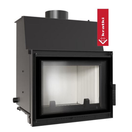 Kominek z płaszczem wodnym KRATKI ZUZIA DECO 12 kW z akcesoriami