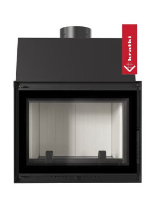 Kominek z płaszczem wodnym KRATKI ZUZIA DECO 12 kW z akcesoriami