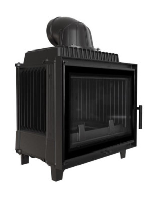 Kominek powietrzny żeliwny KRATKI FRANEK DECO 12 kW fi 200