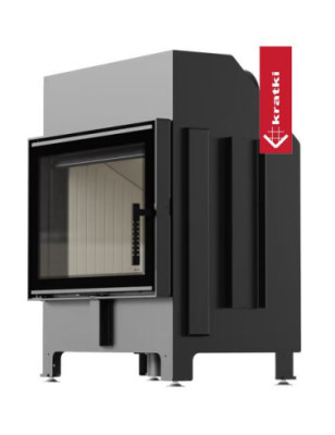 Kominek KRATKI ZIBI ECO 9 9 kW Ø 180 ZESTAW