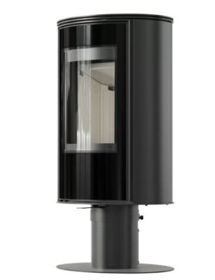 Piec wolnostojący OBROTOWY KRATKI ERIK N/O fi 150 5 5kW