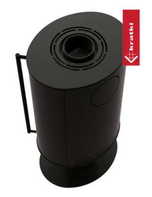 Piec wolnostojący OBROTOWY KRATKI ERIK N/O fi 150 5 5kW