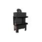 Kominek powietrzny stalowy NBC 7 kW fi 160 Black CAŁY ZESTAW Kominek powietrzny stalowy NBC 7 kW fi 160 Black CAŁY ZESTAW