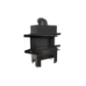 Kominek powietrzny stalowy NBC 7 kW fi 160 Black CAŁY ZESTAW Kominek powietrzny stalowy NBC 7 kW fi 160 Black CAŁY ZESTAW