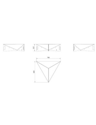 Palenisko ogrodowe PYRAMID