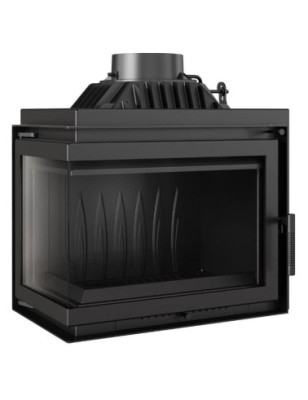 Kominek powietrzny Kratki SIMPLE LEWY BS 8 kW fi 180 ZESTAW DO ZABUDOWY