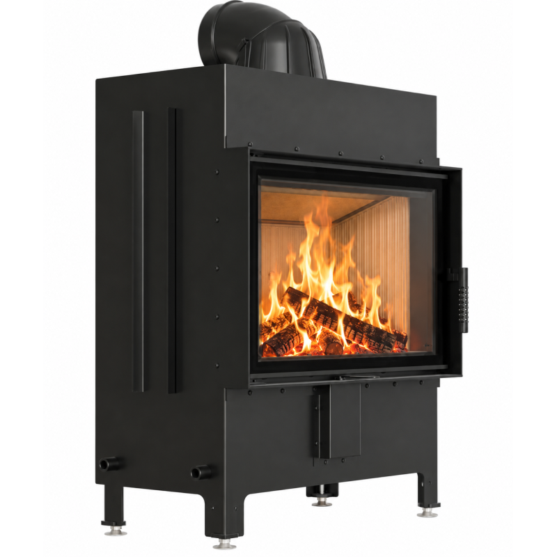 Kominek powietrzny stalowy KRATKI LUCY 14 kW Ø 200 Kominek powietrzny stalowy KRATKI LUCY 14 kW Ø 200
