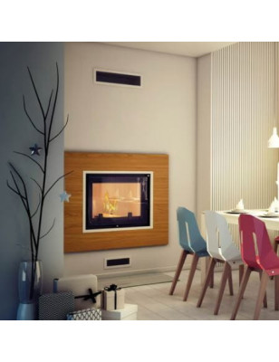 Kominek z płaszczem wodnym KRATKI AMELIA 15 kW fi220