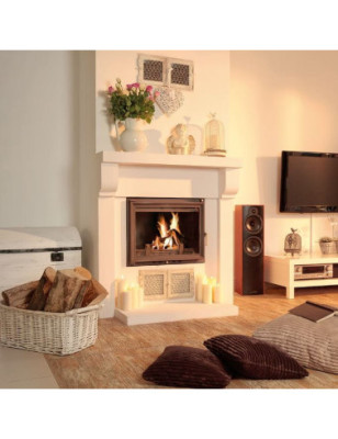 Kominek powietrzny żeliwny ZUZIA 15 kW fi 200