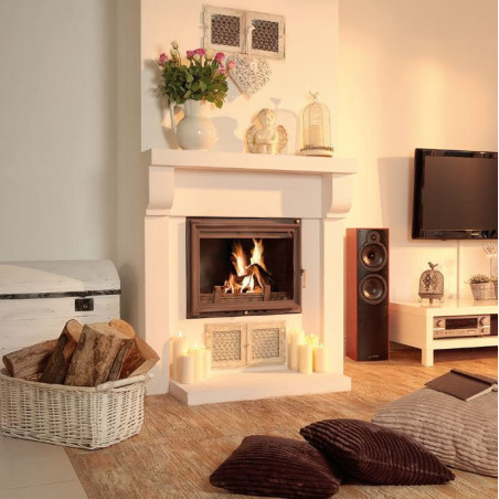Kominek powietrzny żeliwny ZUZIA 15 kW fi 200