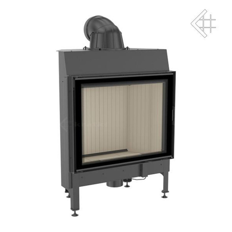 Kominek powietrzny stalowy NADIA 13 kW fi 200