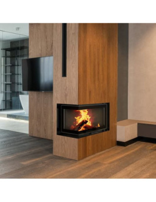 Kominek powietrzny stalowy KRATKI MBM BS 10 kW FI 200 Gilotyna
